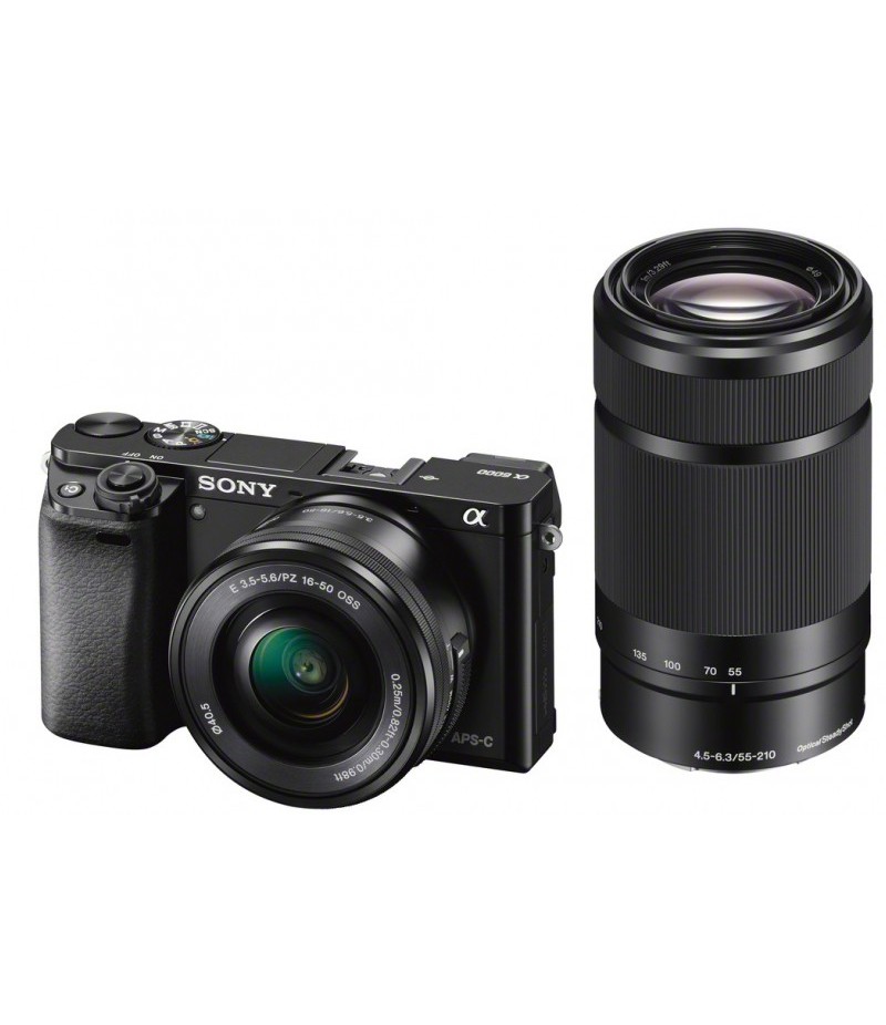 Sony Alpha A6000 + E 16-50mm + E 55-210mm